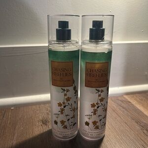 Bath & Body Works Chasing Fireflies Fine Fragrance Mist-Green and White